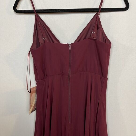 Birdy Grey Kaia Carbernet Bridesmaid Dress Size XS NWT - Picture 6 of 12